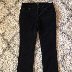 Black velvet skinnies!